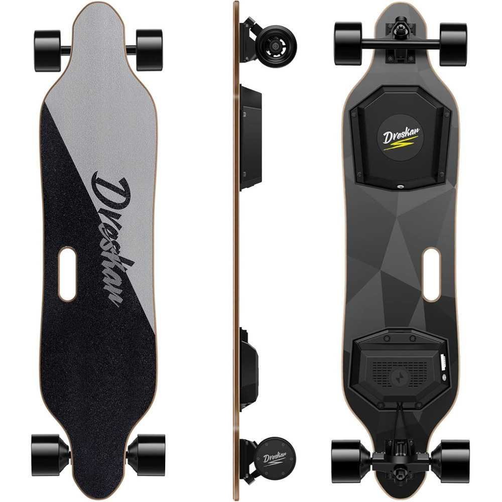 Electric Skateboards - 900W Dual Brushless Motor, 25MPH Top Speed, and Wireless Remote Control