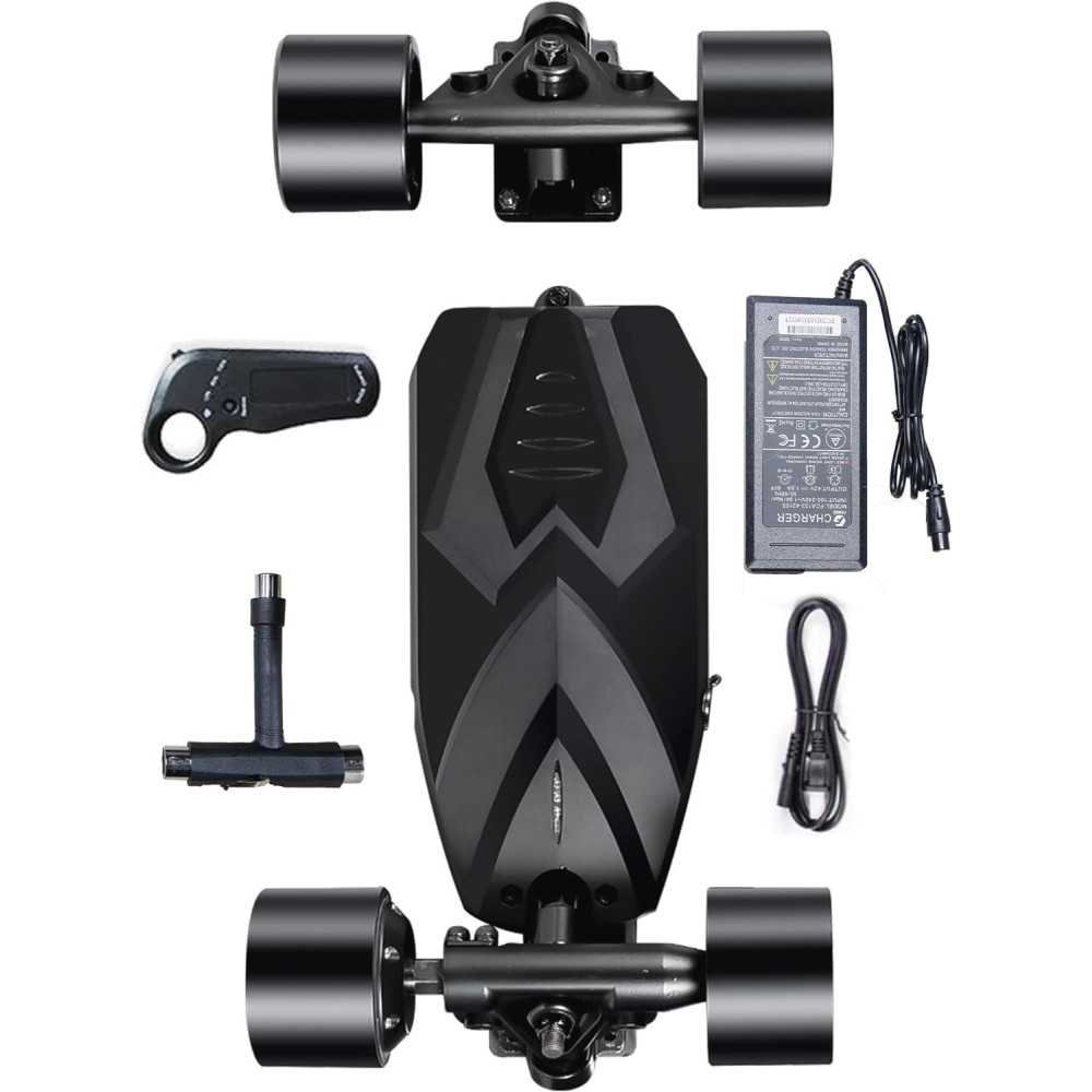 350W Brushless Electric Skateboard - Customize with DIY Stickers