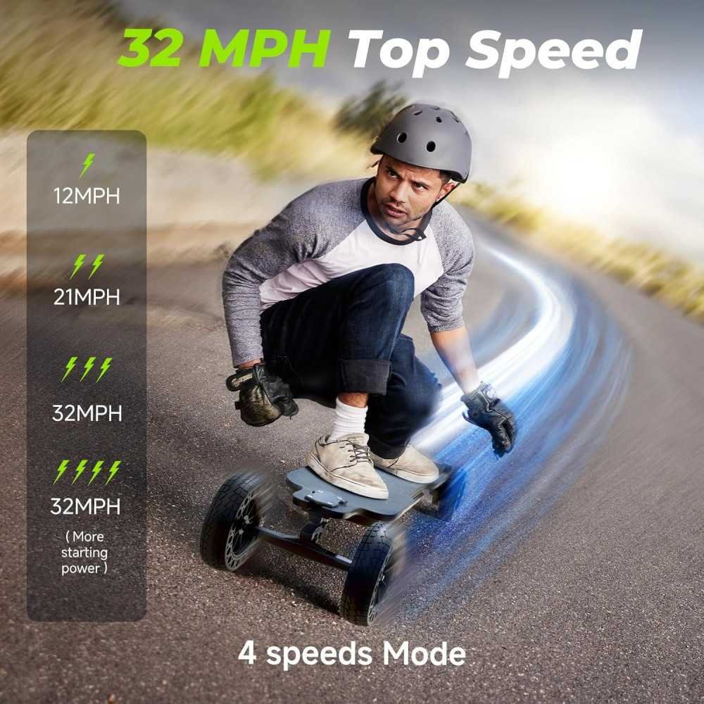 V8/V6/V10 Electric Skateboards with Turbo-speed Motors for Speed | TekChoice Electronics