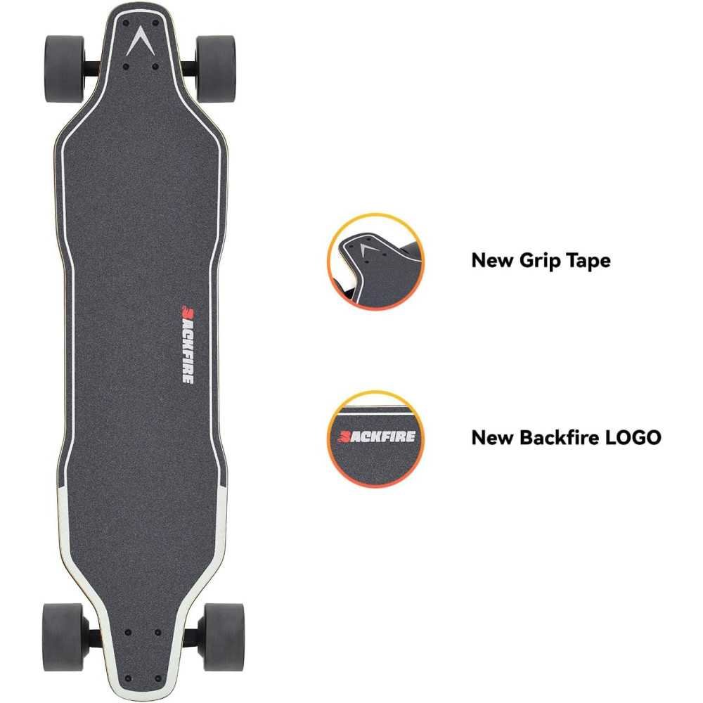 Electric Longboard Skateboard for Beginners with Long Range and Speed