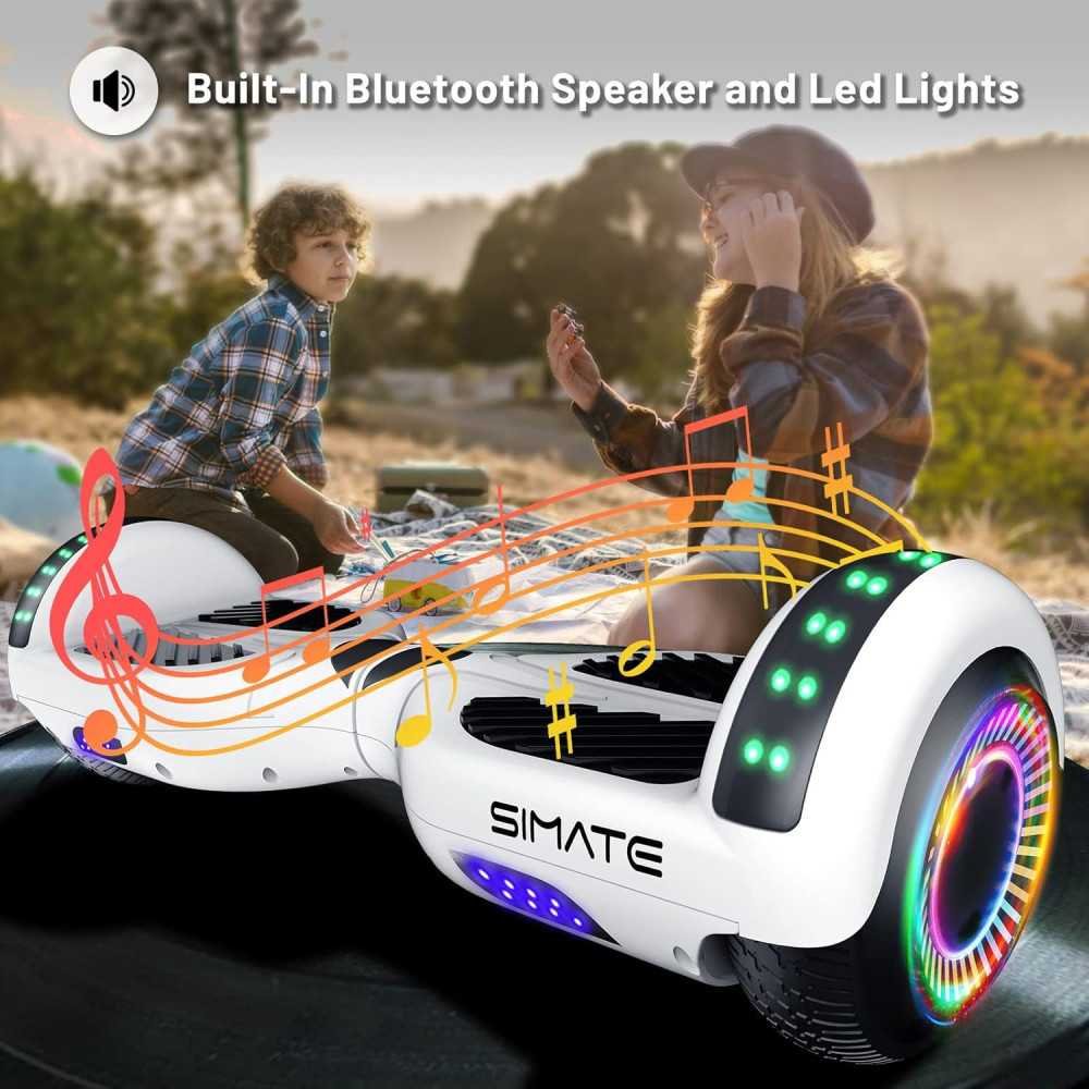 Colorful Bluetooth LED Light Hoverboard