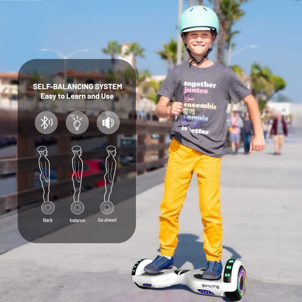 Colorful Bluetooth LED Light Hoverboard | TekChoice Electronics