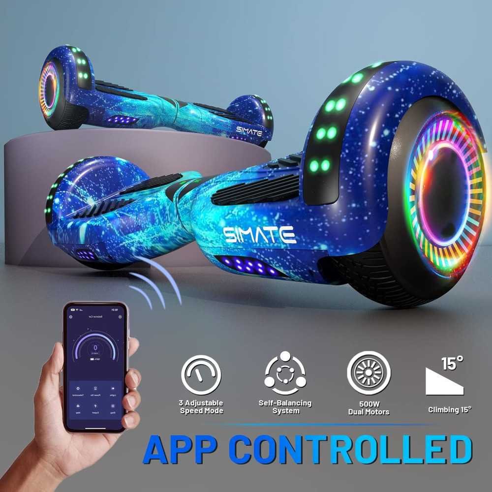 Colorful Bluetooth LED Light Hoverboard | TekChoice Electronics