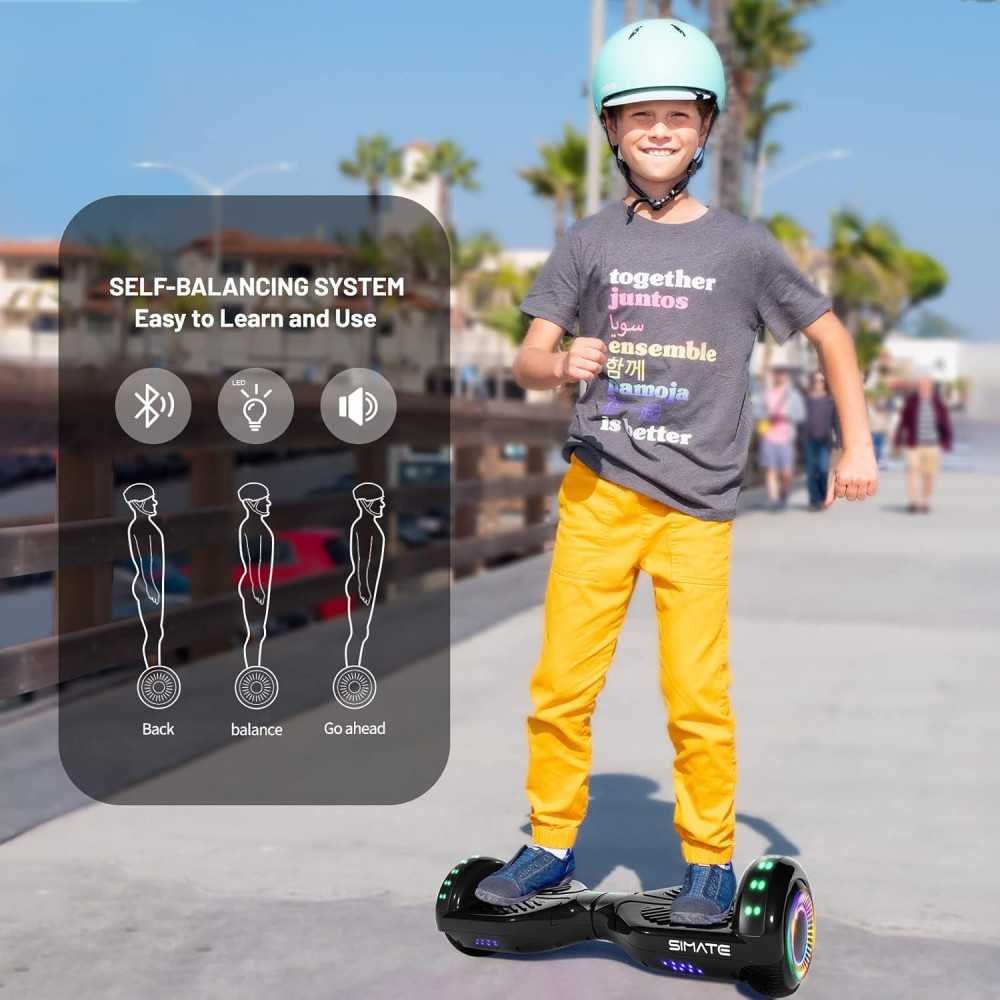 Colorful Bluetooth LED Light Hoverboard | TekChoice Electronics