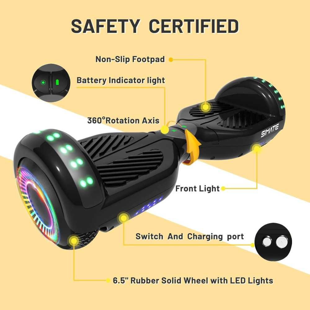 Colorful Bluetooth LED Light Hoverboard | TekChoice Electronics