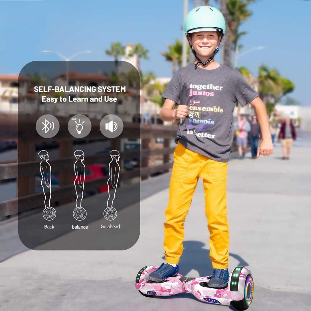 Colorful Bluetooth LED Light Hoverboard | TekChoice Electronics