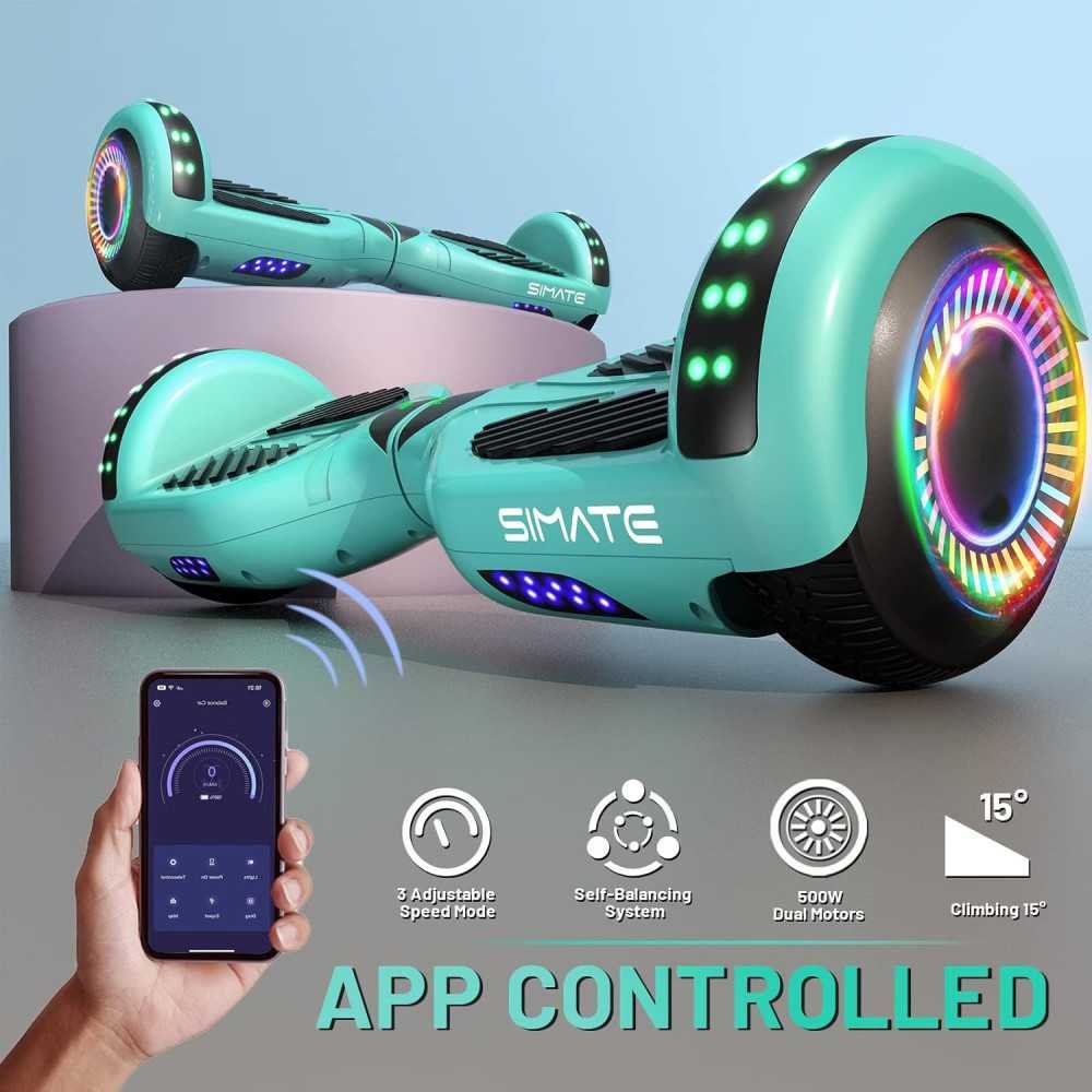 Colorful Bluetooth LED Light Hoverboard | TekChoice Electronics