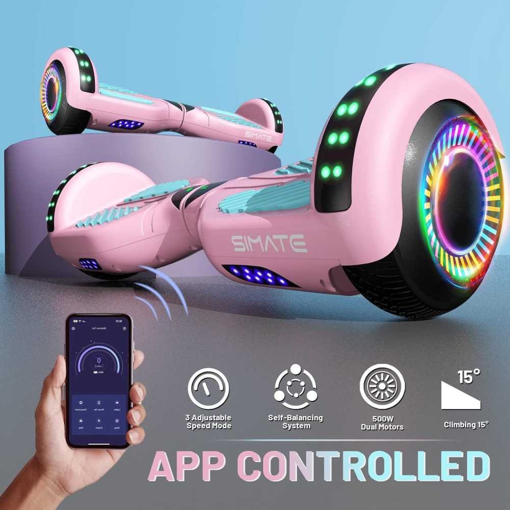 Colorful Bluetooth LED Light Hoverboard | TekChoice Electronics