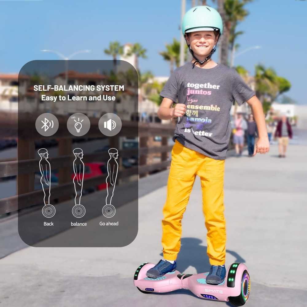 Colorful Bluetooth LED Light Hoverboard | TekChoice Electronics