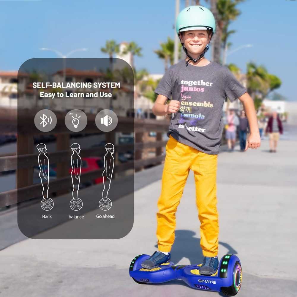 Colorful Bluetooth LED Light Hoverboard | TekChoice Electronics