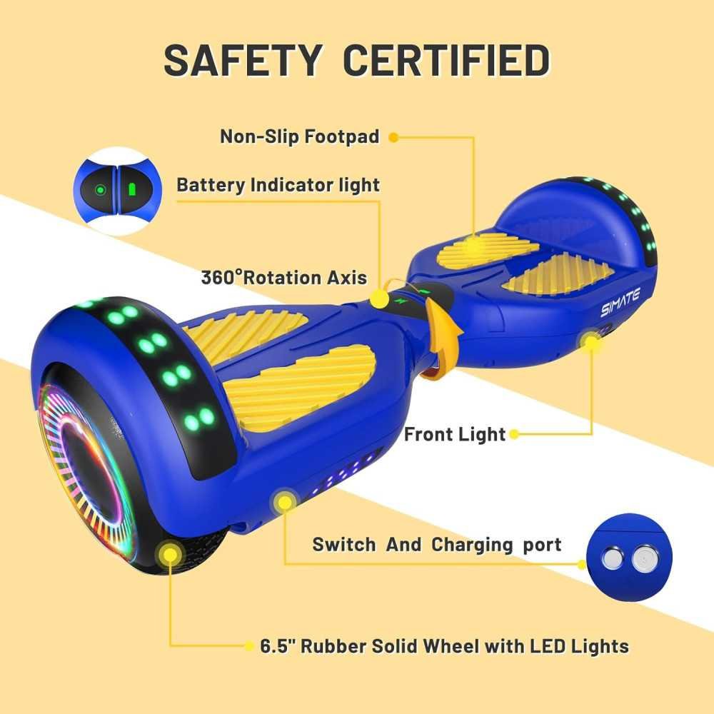 Colorful Bluetooth LED Light Hoverboard | TekChoice Electronics