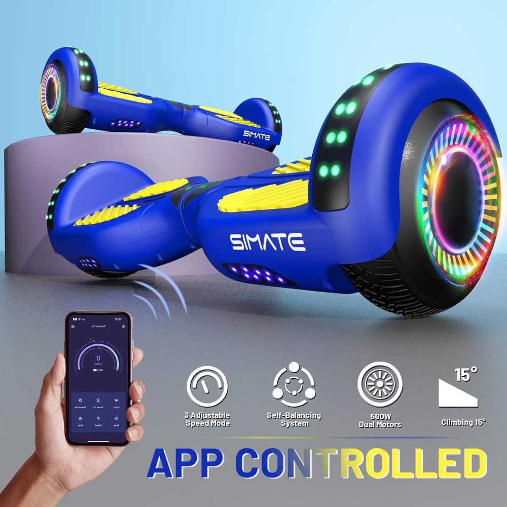 Colorful Bluetooth LED Light Hoverboard | TekChoice Electronics