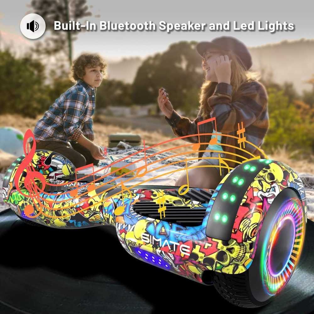 Colorful Bluetooth LED Light Hoverboard | TekChoice Electronics