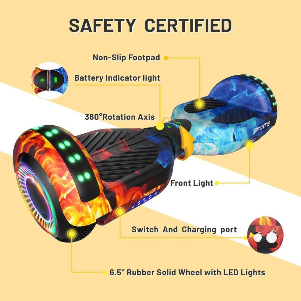 Colorful Bluetooth LED Light Hoverboard | TekChoice Electronics