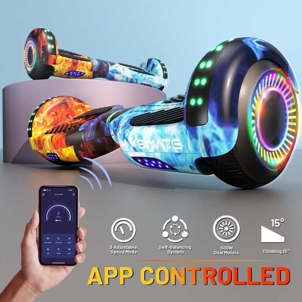 Colorful Bluetooth LED Light Hoverboard | TekChoice Electronics