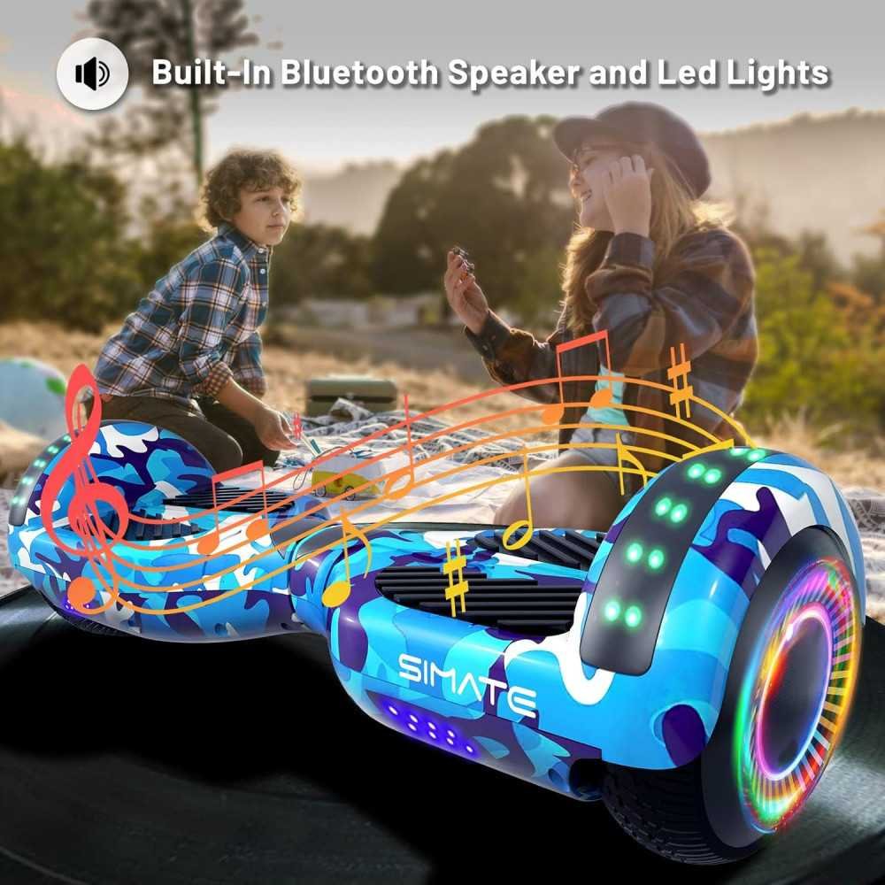 Colorful Bluetooth LED Light Hoverboard | TekChoice Electronics