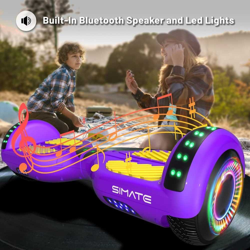 Colorful Bluetooth LED Light Hoverboard | TekChoice Electronics