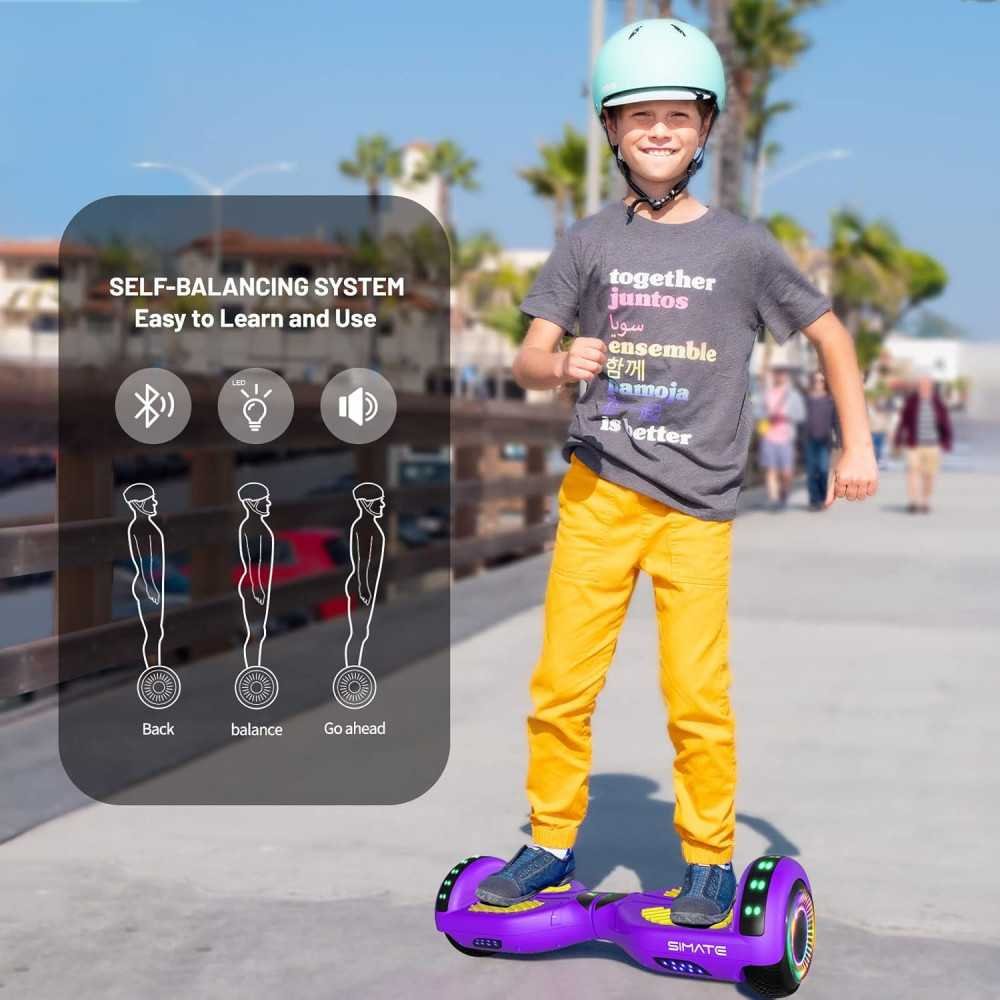 Colorful Bluetooth LED Light Hoverboard | TekChoice Electronics