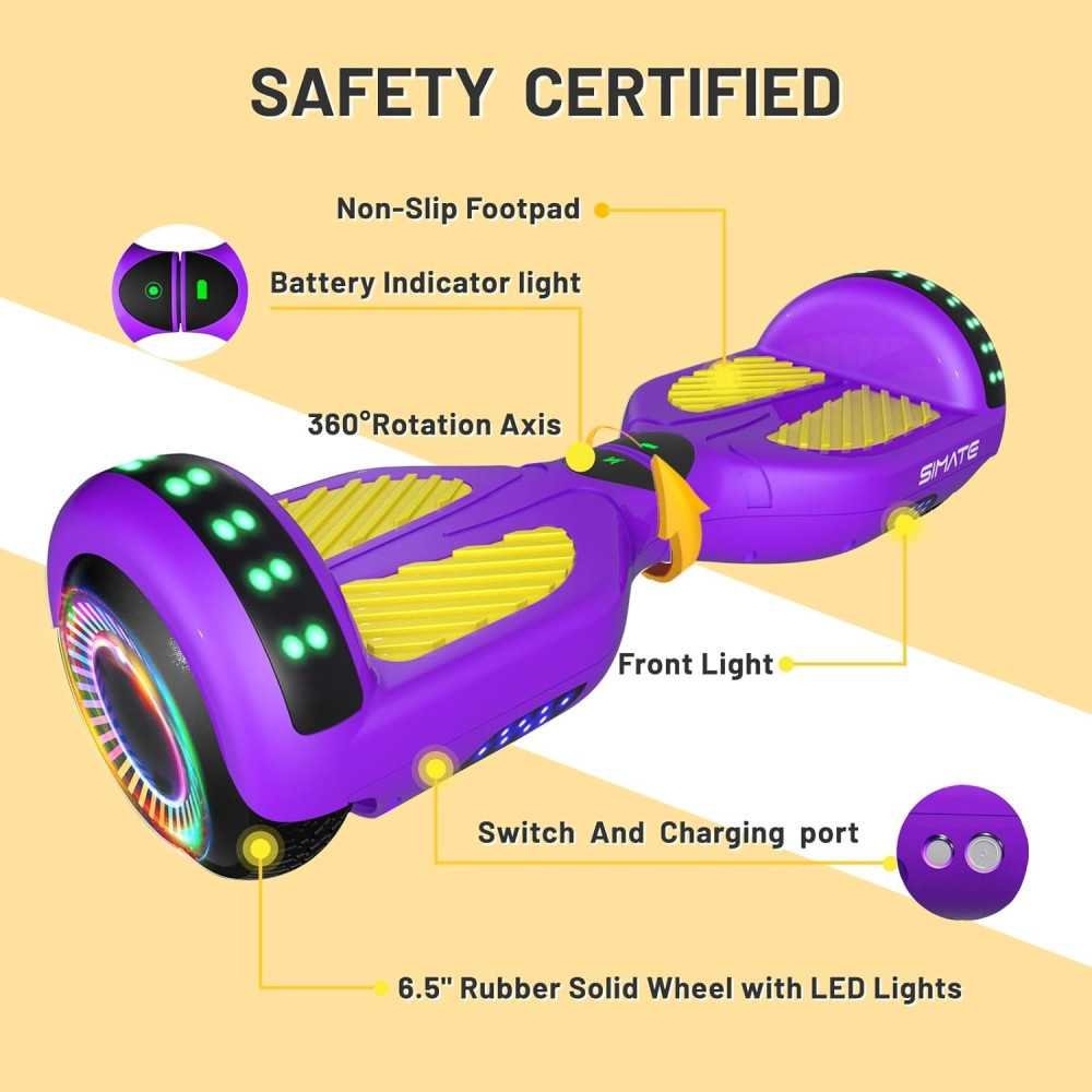 Colorful Bluetooth LED Light Hoverboard | TekChoice Electronics