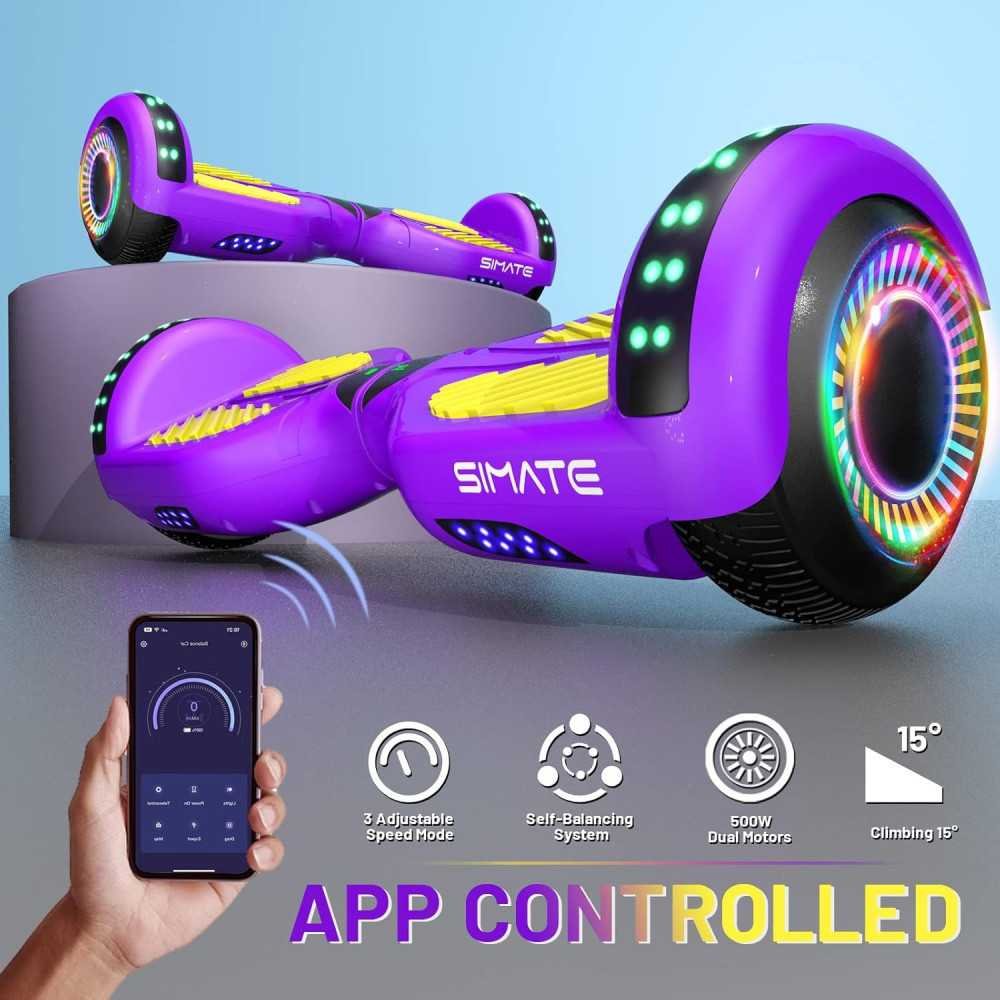 Colorful Bluetooth LED Light Hoverboard | TekChoice Electronics