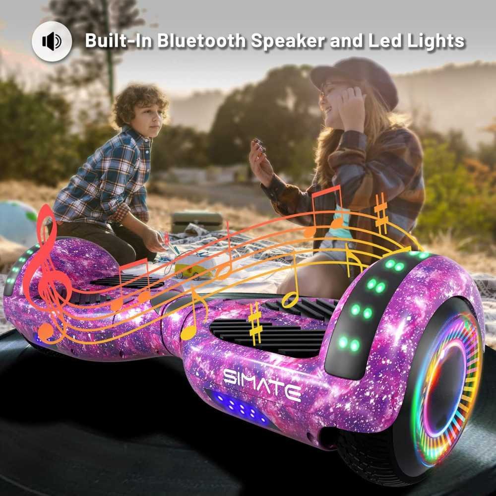 Colorful Bluetooth LED Light Hoverboard | TekChoice Electronics