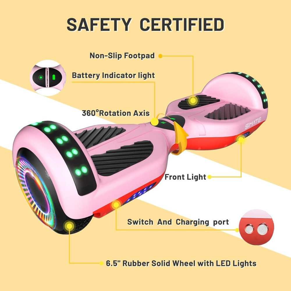 Colorful Bluetooth LED Light Hoverboard | TekChoice Electronics