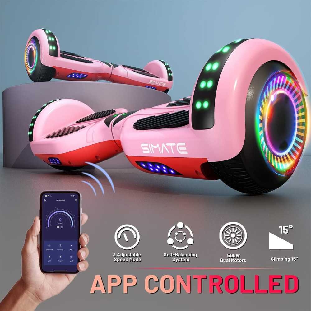 Colorful Bluetooth LED Light Hoverboard | TekChoice Electronics