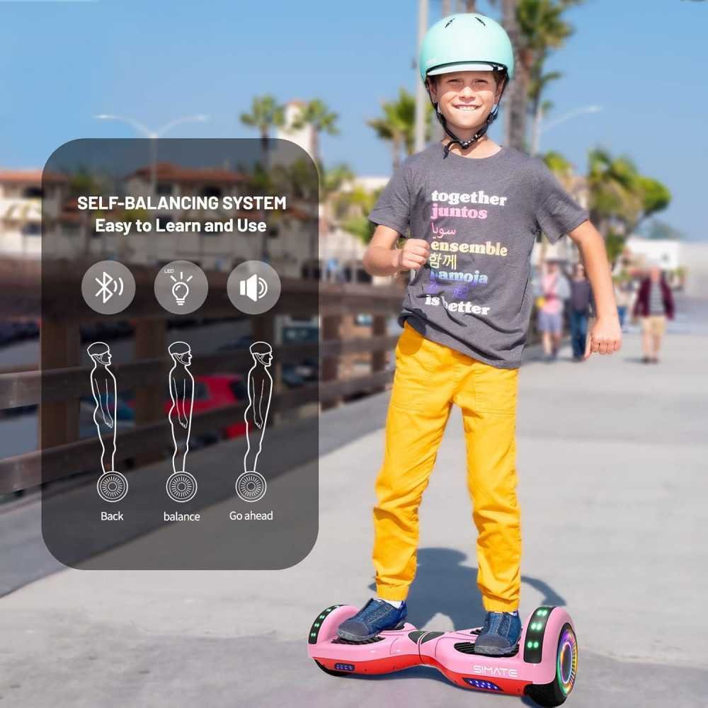 Colorful Bluetooth LED Light Hoverboard | TekChoice Electronics