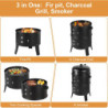 Charcoal BBQ Smoker for Epic Outdoor Feasts