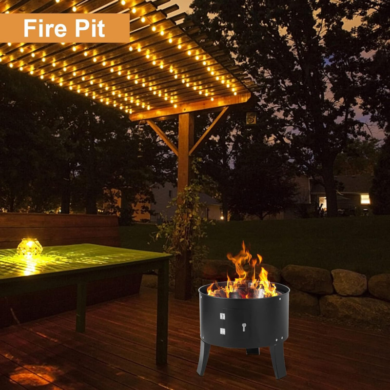 Charcoal BBQ Smoker for Epic Outdoor Feasts