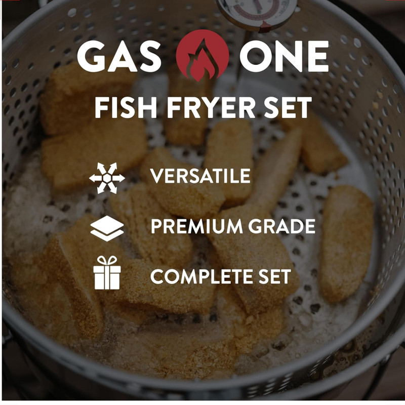 10QT Gas One Propane Outdoor Deep Fryer