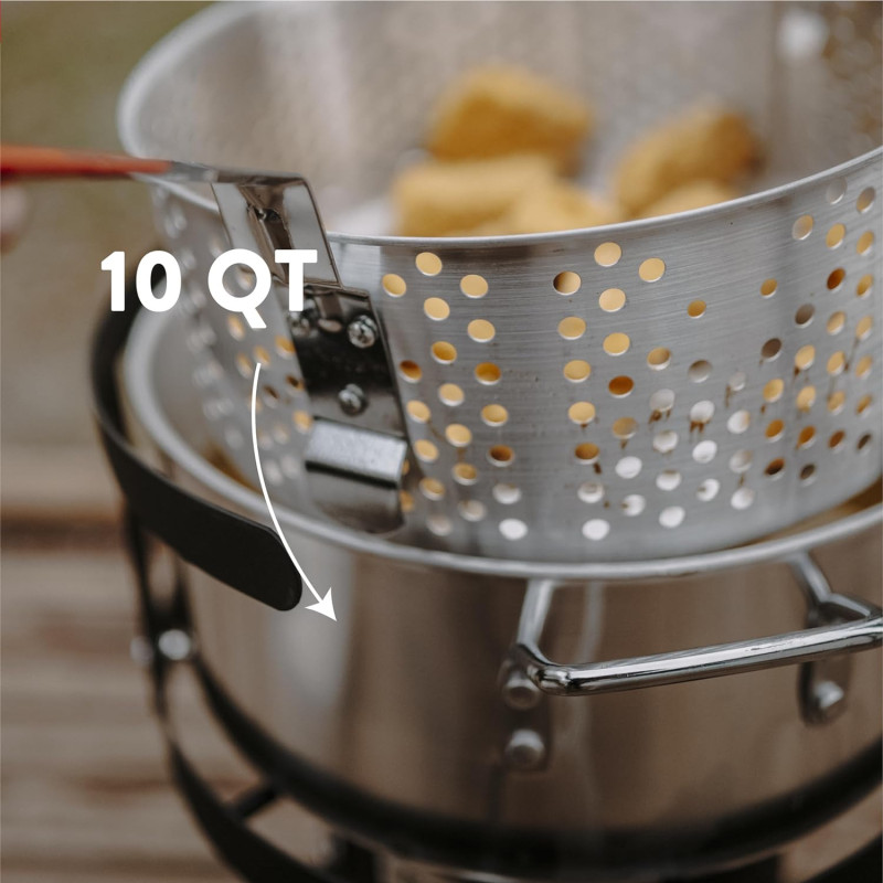 10QT Gas One Propane Outdoor Deep Fryer