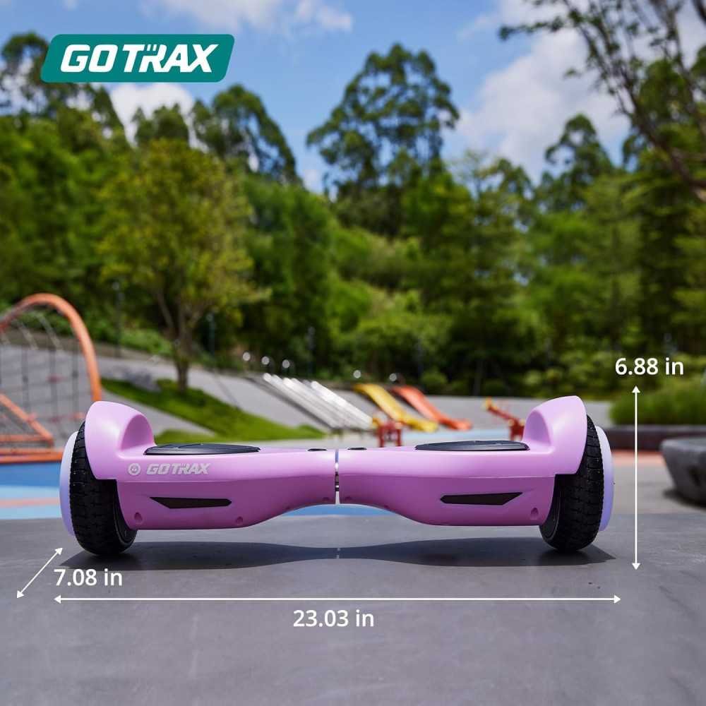 Gotrax Hoverboard for Kids with LED Wheels and Powerful Dual Motors