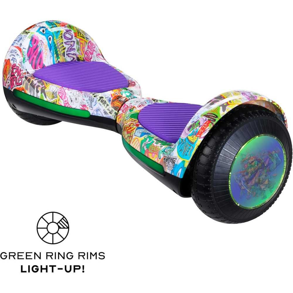 Teenage Mutant Ninja Turtles Electric Hoverboard with Light-Up Wheels