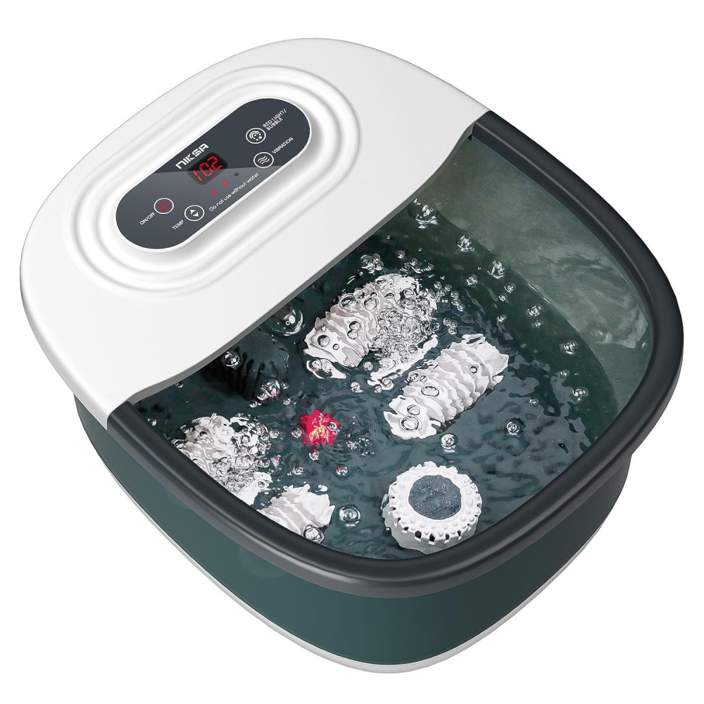 Foot Spa Bath Massager for Relaxation and Pain Relief
