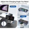 Multi-Device Wireless Charging Station for iPhone, Apple Watch, and AirPods Pro