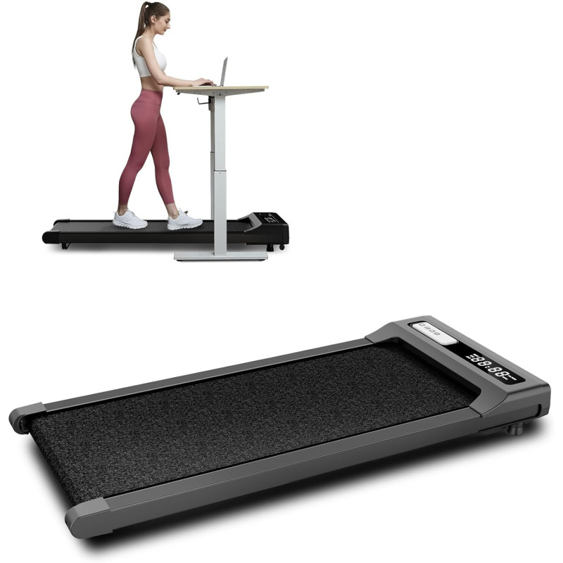 3.5 HP Walking Pad Treadmill Brushless Wonder w/  270Lbs Capacity for Your Home Office Needs