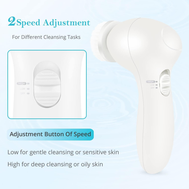 7-in-1 Electric Facial Cleansing Brush