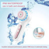 Rechargeable Face Scrubber & Exfoliator Brush Kit for Deep Cleansing & Massaging