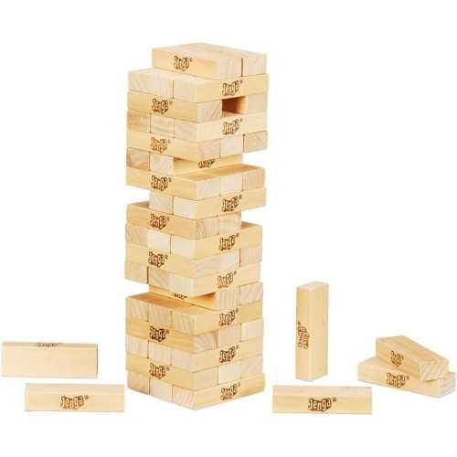 Hasbro Jenga Classic Game for Kids 6 and Up | TekChoice Electronics