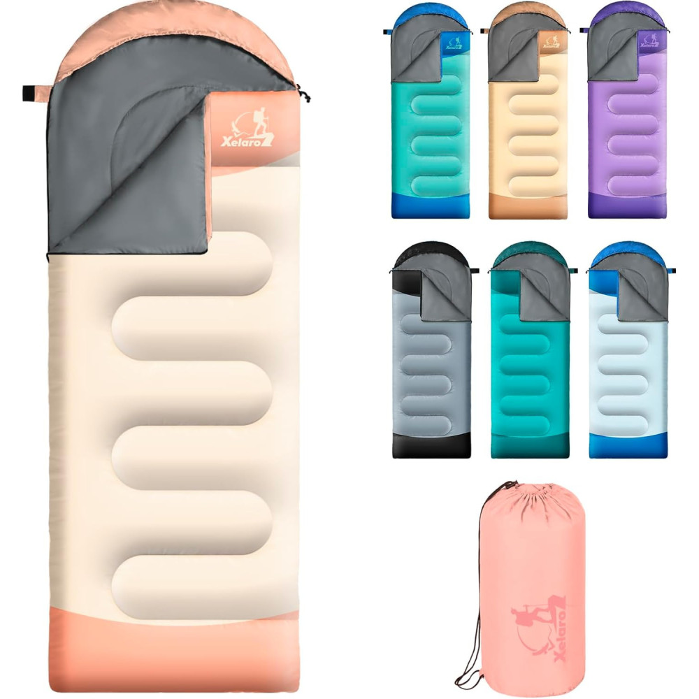 All-Season Camping Sleeping Bags for Adults and Kids