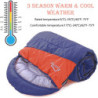 Lightweight & Waterproof 3-Season Camping Sleeping Bags for the Whole Family