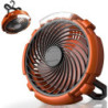 Rechargeable Camping Fan w/ LED Lantern and 3 Speeds