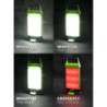 Rechargeable Camping Lantern w/ Phone Charger and Rotating Light Beam
