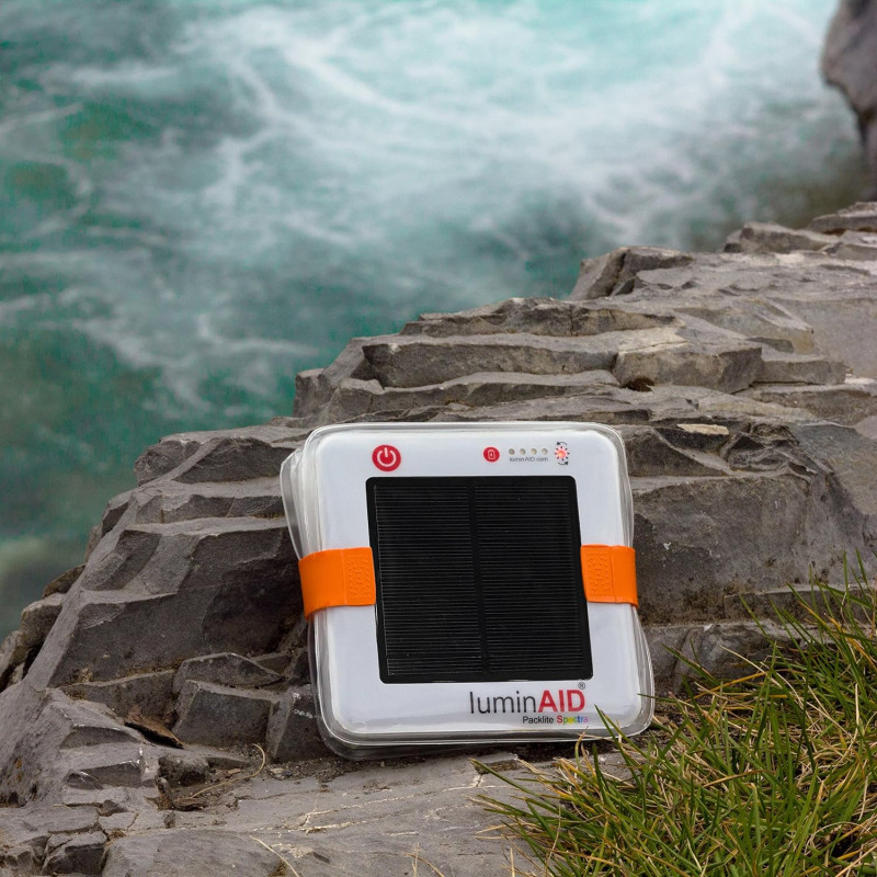 LuminAID Solar Camping Lantern for Outdoor Enthusiasts and Emergency Preppers