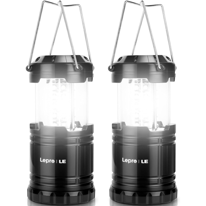 Lepro LED Camping Lanterns for Emergency Preparedness