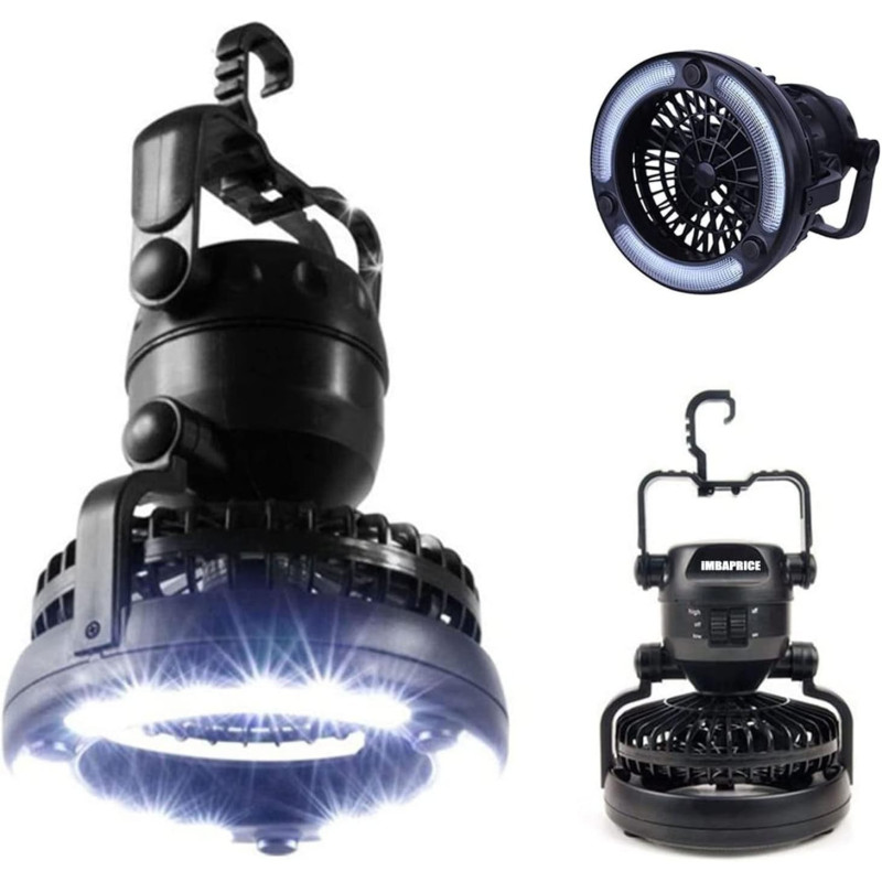 Deluxe 2-In-1 Lantern and Fan for Your Outdoor Adventures