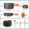 17-Piece Camping Cookware Set for Adventure Lovers
