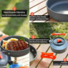 Compact Cookware Set for Backpacking and Outdoor Cooking