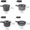 Anodized Aluminum Cookware Set for Group Camping